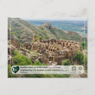 Carte Postale Ruines bouddhistes de Takht-i-Bahi et Sahr-i-Bahlo