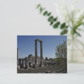 Carte Postale Ruines Cassées De Style Grec (Debout devant)