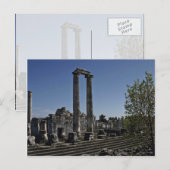 Carte Postale Ruines Cassées De Style Grec (Devant / Derrière)