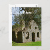 Carte Postale Ruines d'Adare (Devant / Derrière)