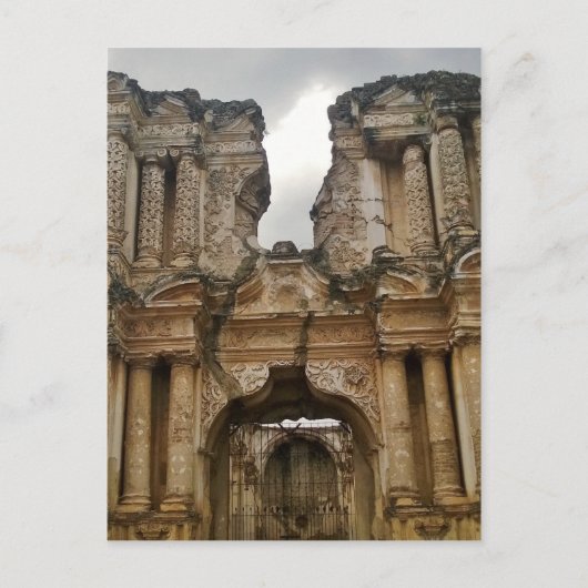 Carte Postale Ruines d'Antigua Guatemala (Devant)