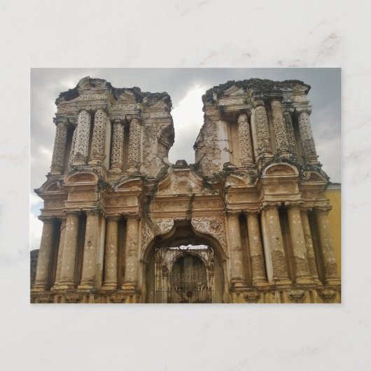 Carte Postale Ruines d'Antigua Guatemala (Devant)