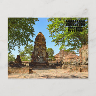 Carte Postale Ruines d'Ayutthaya