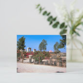 Carte Postale Ruines de Capernaum, Galilée (Debout devant)