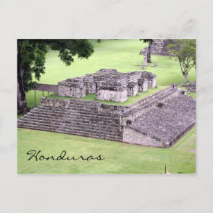 Carte Postale ruines de copán honduras