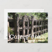 Carte Postale Ruines de Corregidor Bataan Philippines (Devant / Derrière)