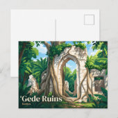 Carte Postale Ruines de Gede Kenya (Devant / Derrière)