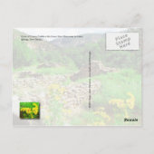 Carte Postale Ruines de Jemez Pueblo, Monument d'État de Jemez, (Dos)