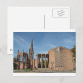 Carte Postale Ruines de la cathédrale St Michael bombardée, Cove (Devant / Derrière)