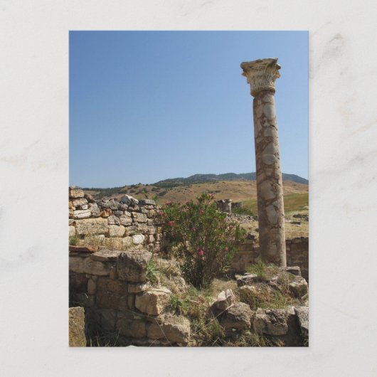 Carte Postale Ruines de l'ancienne HIERAPOLIS. (Devant)