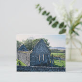 Carte Postale Ruines de l'église, Islay, Ecosse (Debout devant)