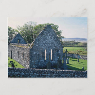 Carte Postale Ruines de l'église, Islay, Ecosse