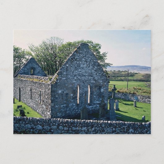 Carte Postale Ruines de l'église, Islay, Ecosse (Devant)