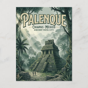 Carte Postale Ruines de Palenque