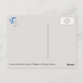 Carte Postale Ruines de Philippeion, Olympia, Grèce. (Dos)