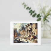 Carte Postale Ruines de Pompéi, (Debout devant)