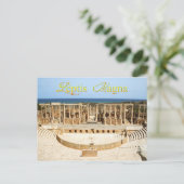 Carte Postale Ruines de théâtre à Leptis Magna, Libye (Debout devant)