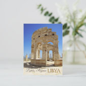 Carte Postale Ruines du marché, Leptis Magna, Libye (Debout devant)