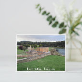 Carte Postale ruines du port arthur (Debout devant)