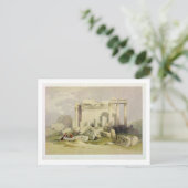 Carte Postale Ruines du Portico oriental du Temple de Baal (Debout devant)