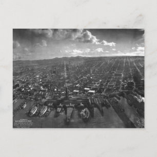 Carte Postale Ruines du séisme de San Francisco de 1906 Panorama