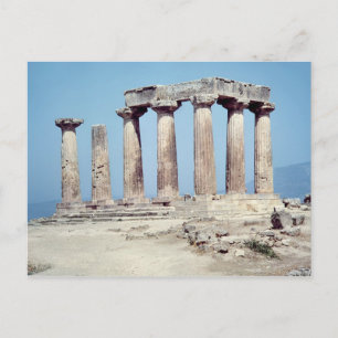 Carte Postale Ruines du Temple d'Apollon, c.550 av.