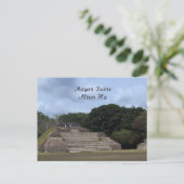 Carte Postale Ruines Mayas, Altun Ha (Debout devant)