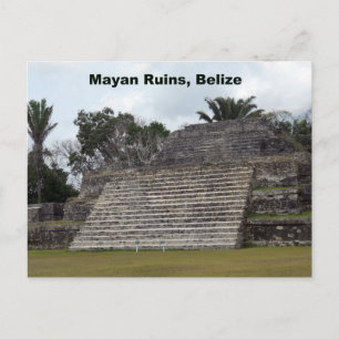 Carte Postale Ruines mayas, Belize