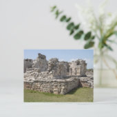 Carte Postale Ruines mayas, Tulum, Mexique (Debout devant)