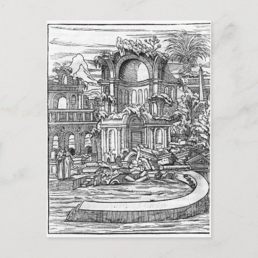 Carte Postale Ruines romaines (Devant)