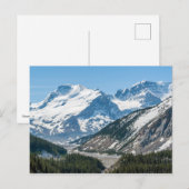 Carte Postale Ruisseau le long de l'Icefields Parkway Autoroute (Devant / Derrière)