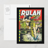 Carte Postale Rulah-Vintage Comic Book (Devant / Derrière)