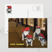 Carte Postale Rumble (Devant / Derrière)