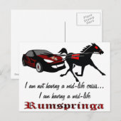 Carte Postale Rumspringa à mi-vie (Devant / Derrière)