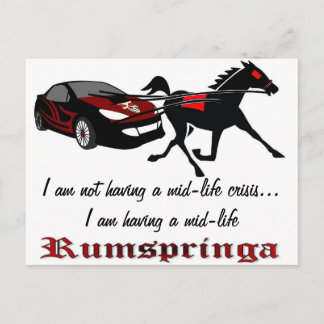 Carte Postale Rumspringa à mi-vie
