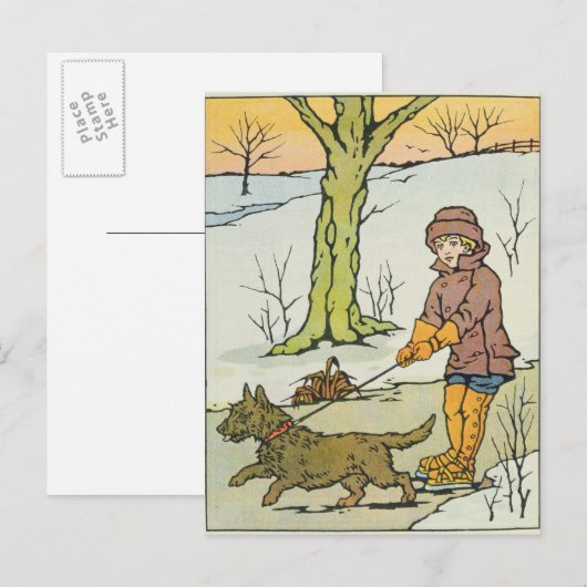 Carte Postale Run, Dandy Run, 20e siècle (Devant / Derrière)