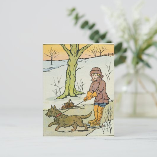 Carte Postale Run, Dandy Run, 20e siècle (Debout devant)