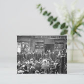 Carte Postale Run on East Side Bank, New York, 1912 (Debout devant)