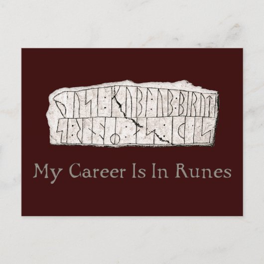 Carte Postale Rune DR 81 (Devant)