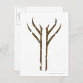 Carte Postale Rune GANDALF™ (Devant / Derrière)