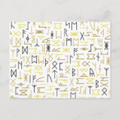 Carte Postale Runes (Devant)