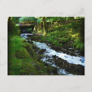 Carte Postale Runoff de Wahkeena Falls, Oregon