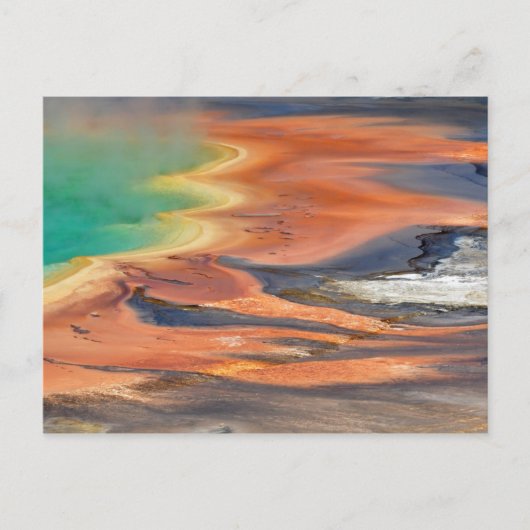 Carte Postale Runoff du Grand Prismatic (Devant)