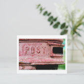 Carte Postale rupture de communication (Debout devant)