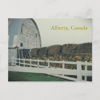 Carte postale rurale Alberta