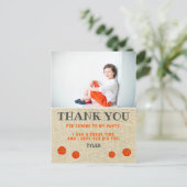 Carte Postale Russe Basketball Anniversaire Photo Merci (Debout devant)