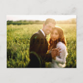 Carte Postale Russe Bohemian Arrow Mariage Merci Photo (Devant)