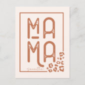 Carte Postale Russe Boho Mama (Devant)