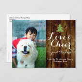 Carte postale Russe Christmas Holiday (Devant / Derrière)