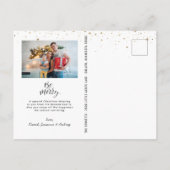 Carte Postale Russe Ferme Camion Noël (Dos)